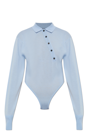 Wool bodysuit ‘Tordu’