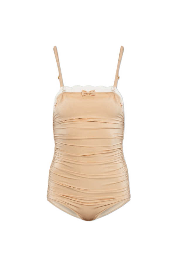 Bodysuit with lace od Chloé