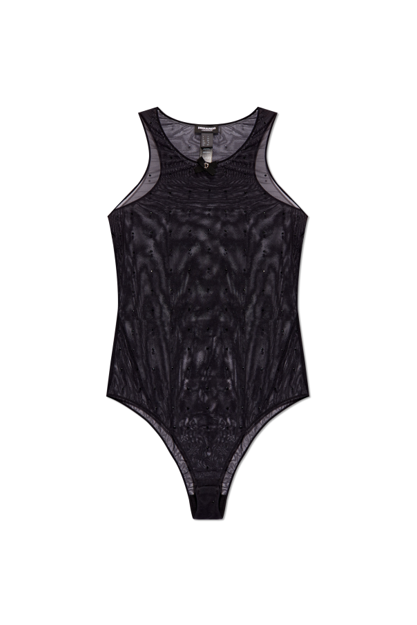 Dsquared2 Transparent bodysuit