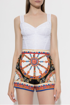 Dolce & Gabbana Боди с дантелени вложки