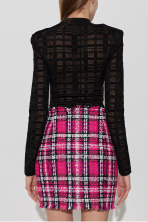 Balmain Body con hombreras