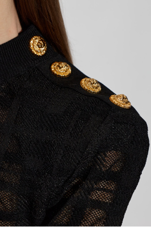 Balmain Body con hombreras