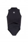 ADIDAS Originals GREY Cut-out bodysuit