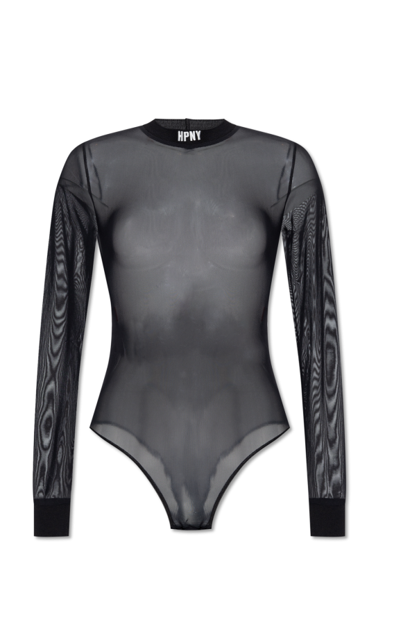 Heron Preston Transparent bodysuit