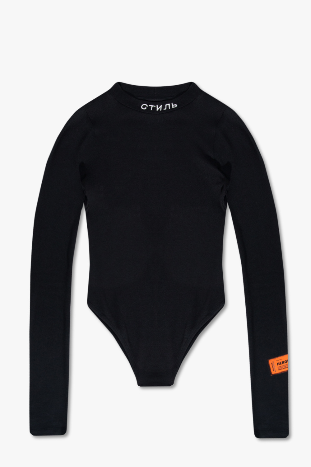 Heron Preston Sheer bodysuit with logo