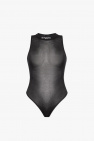 Heron Preston Sheer bodysuit with logo