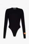Heron Preston Ribbed bodysuit with logo
