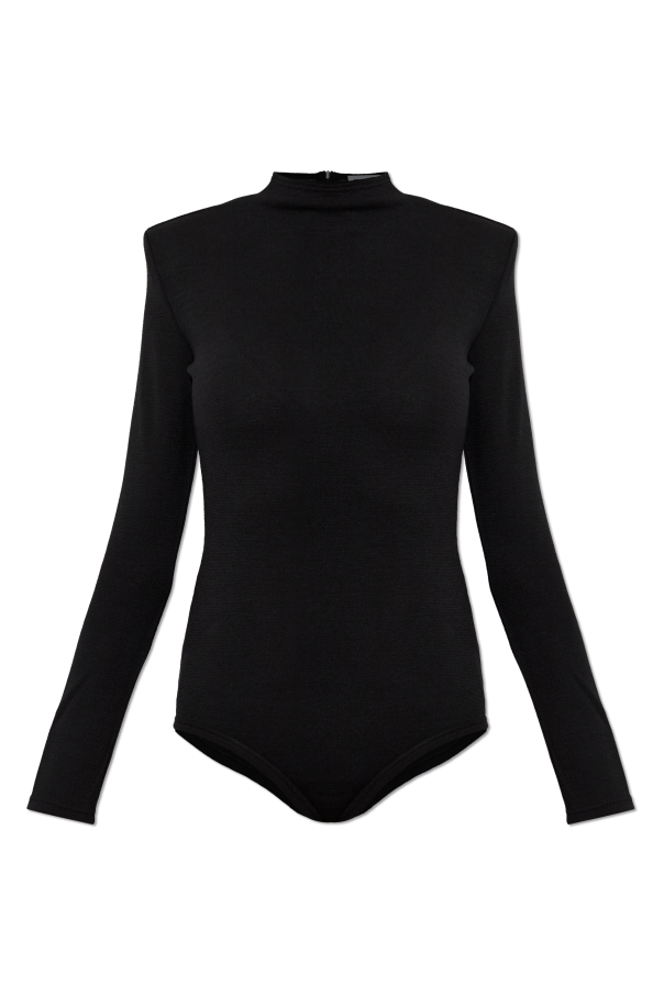 Wool bodysuit with long sleeves od JIL SANDER