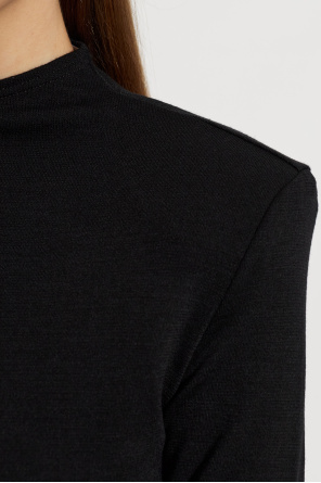 JIL SANDER Vlnené body s dlhými rukávmi