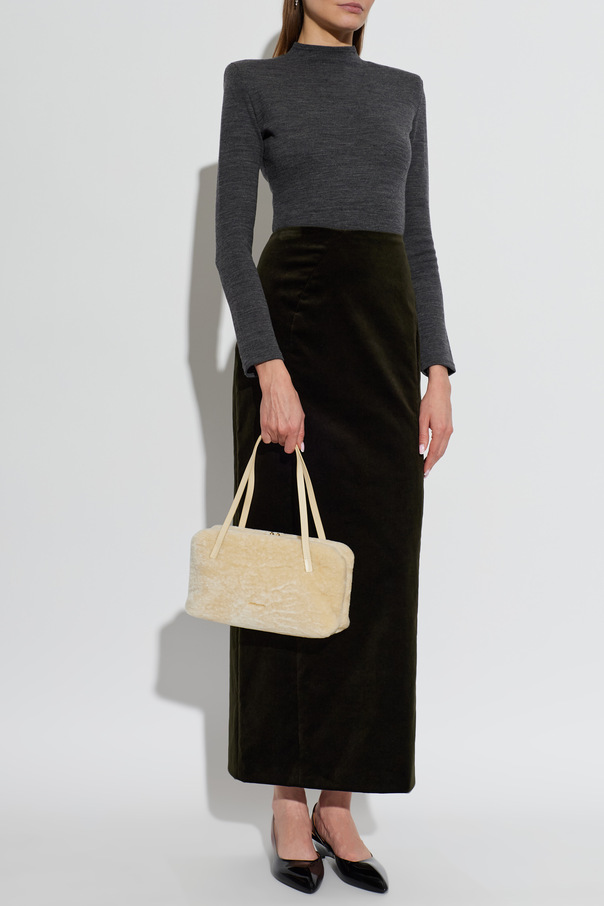 JIL SANDER Body de lã com mangas compridas