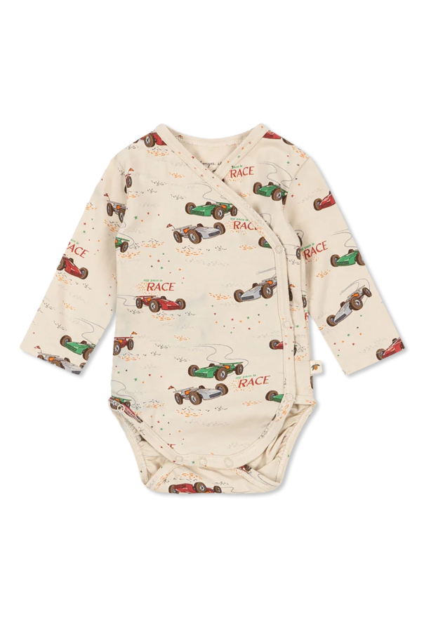 Konges Sløjd Bodysuit with car print