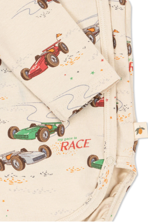 Konges Sløjd Bodysuit with car print