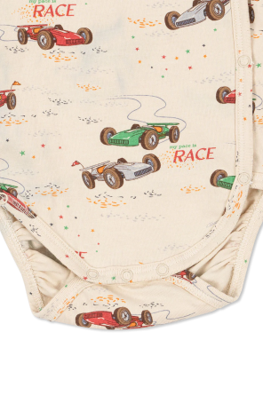 Konges Sløjd Bodysuit with car print