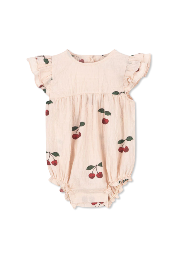 Konges Sløjd Bodysuit with cherry pattern