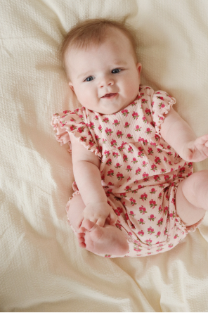 Konges Sløjd Body mit Blumenmuster