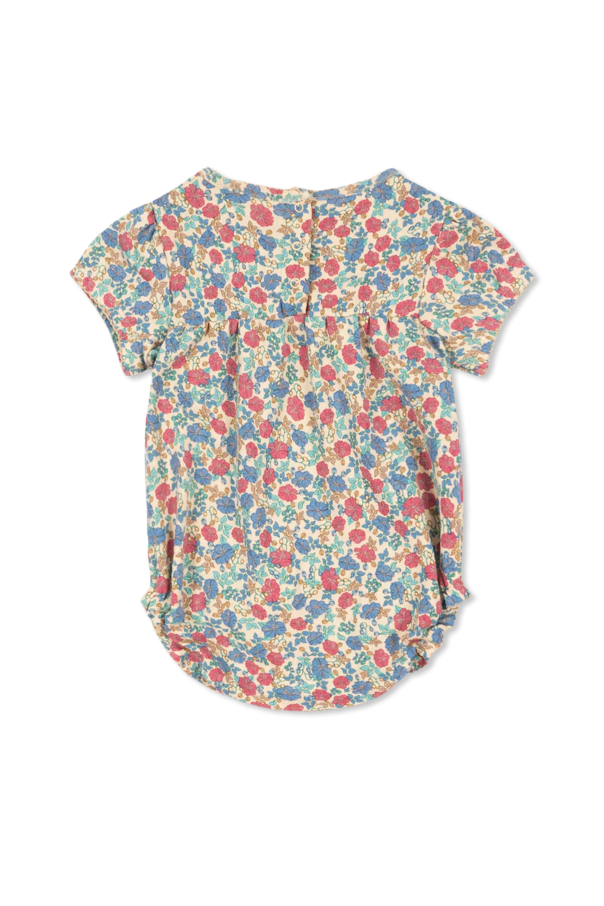 Konges Sløjd Bodysuit with floral motif
