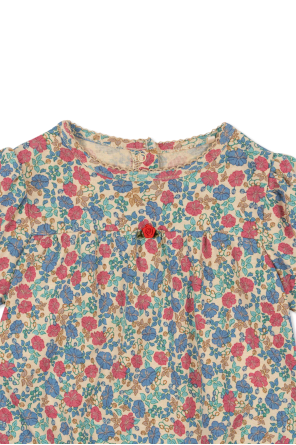 Konges Sløjd Bodysuit with floral motif