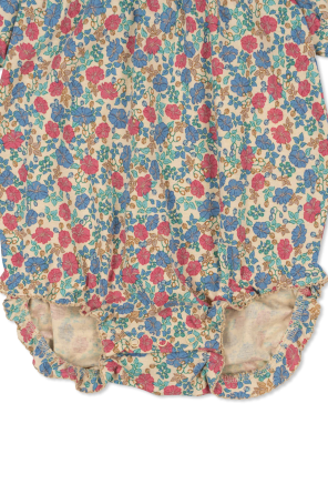 Konges Sløjd Bodysuit with floral motif