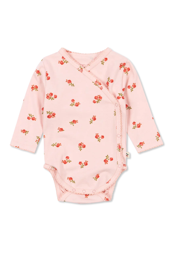 Floral motif bodysuit od Konges Sløjd