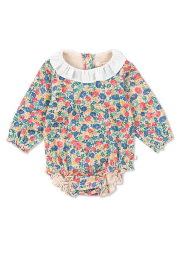 Bodysuit with floral motif od Konges Sløjd