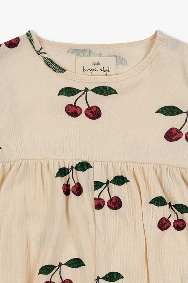 Konges Sløjd ‘Chleo’ jumpsuit with fruit motif