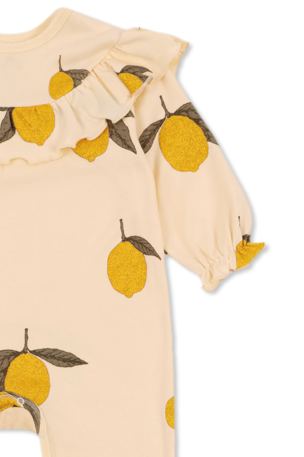 Konges Sløjd ‘Malli’ jumpsuit with lemon motif
