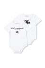 Dolce & Gabbana Kids logo patch crew neck T-shirt