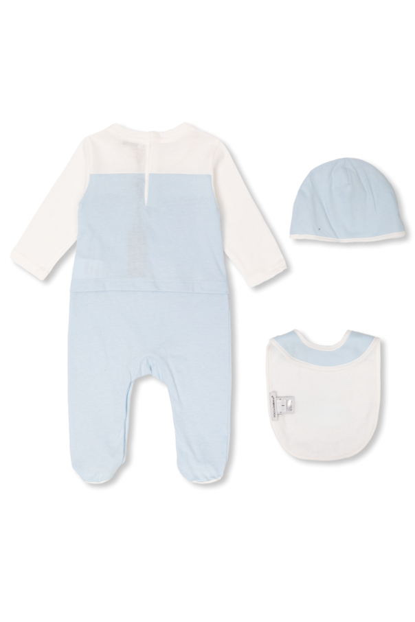 air jordan 13 cap and gown black 2019 for sale Babygrow, hat & bib set