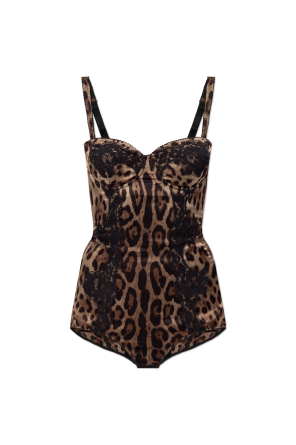 Body de seda con tirantes od Dolce & Gabbana