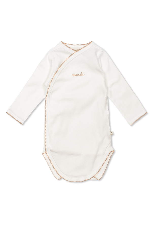 Bonpoint  Seven-pack bodysuit with long sleeves