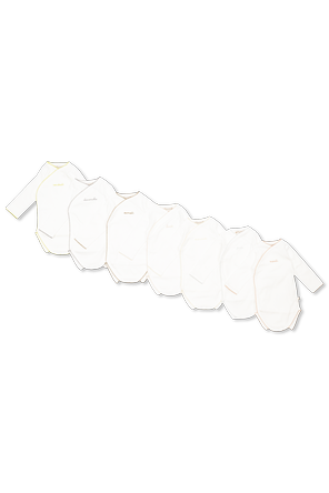 Set of seven long-sleeve bodysuits