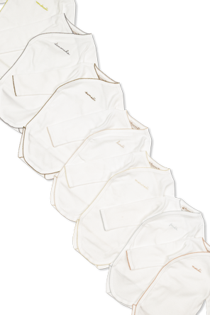 Bonpoint  Seven-pack bodysuit with long sleeves