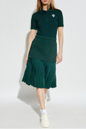 Bodysuit with polo collar od LACOSTE RUNWAY