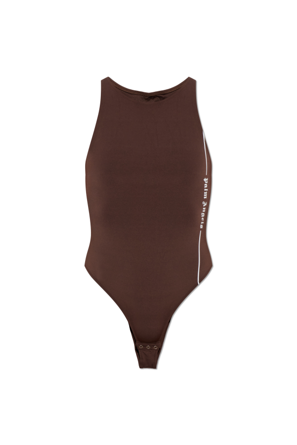 Bodysuit with printed logo od Palm Angels