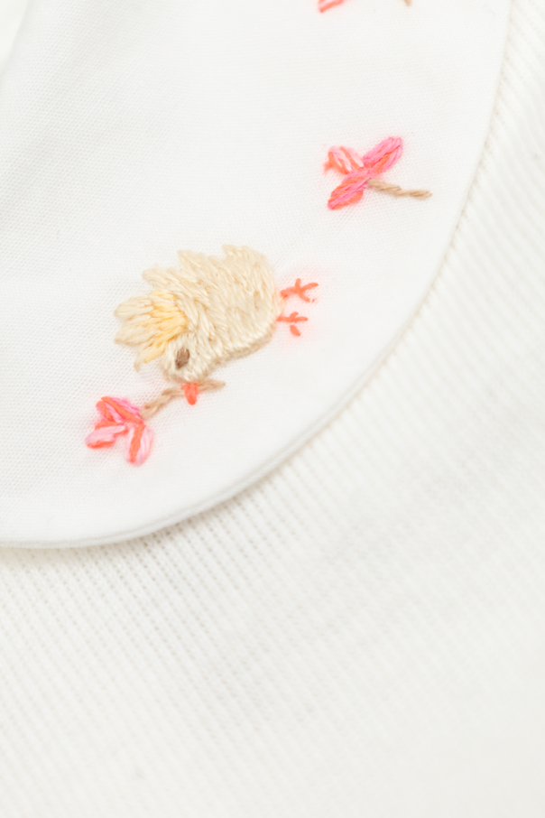 Bonpoint  Baby bodysuit "Cygne"