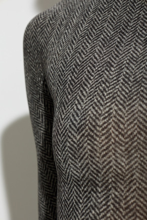 Maison Margiela Herringbone Pattern Bodysuit