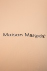 MM6 Maison Margiela beige Logo-printed body