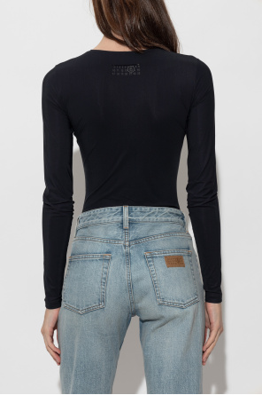 MM6 Maison Margiela Long-sleeve bodysuit