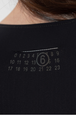 MM6 Maison Margiela Long-sleeve bodysuit