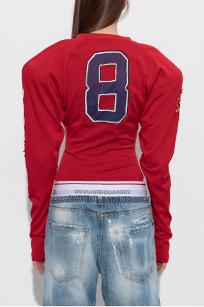 Dsquared2 Corpo com ombreiras