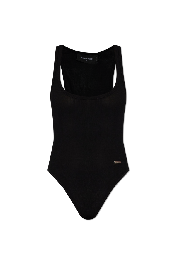 Bodysuit with application logo od Dsquared2