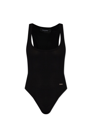 Bodysuit with application logo