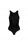Ganni BLACK Lace bodysuit