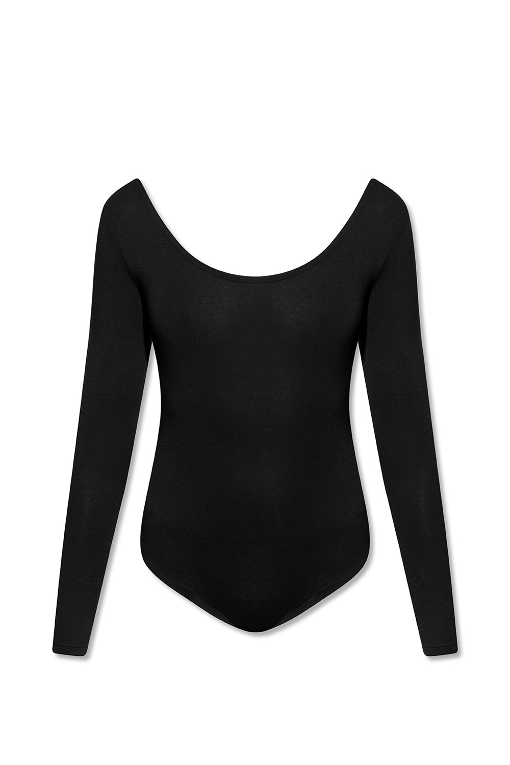 VERSACE Print Bodysuit in Black & Stampa, FWRD