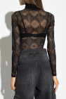 Diesel BLACK ‘UFBY-BRILLY’ lace body