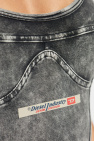 Diesel GREY Bodysuit with logo UFBY-DENIM-CAMI-BODYSUIT