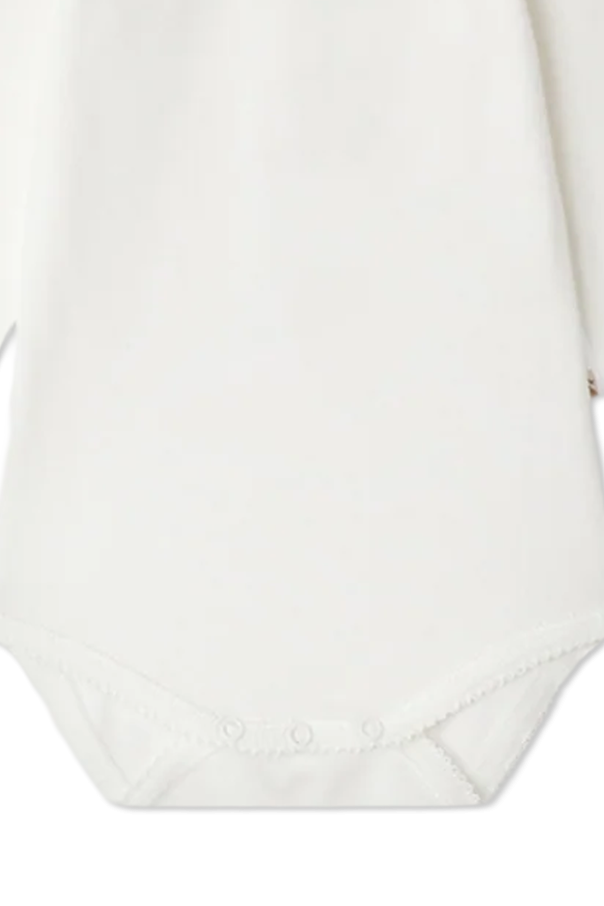 Bonpoint  Bodysuit with collar