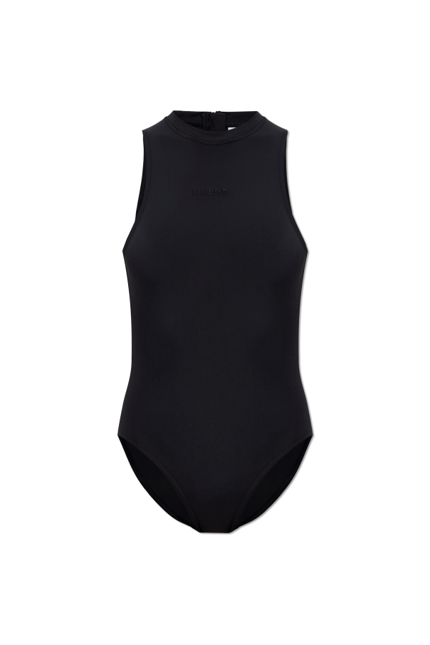 Bodysuit with embroidered logo od VETEMENTS
