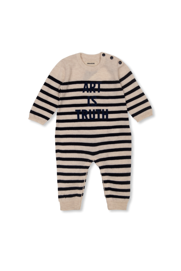 Jumpsuit with logo od Zadig & Voltaire Kids