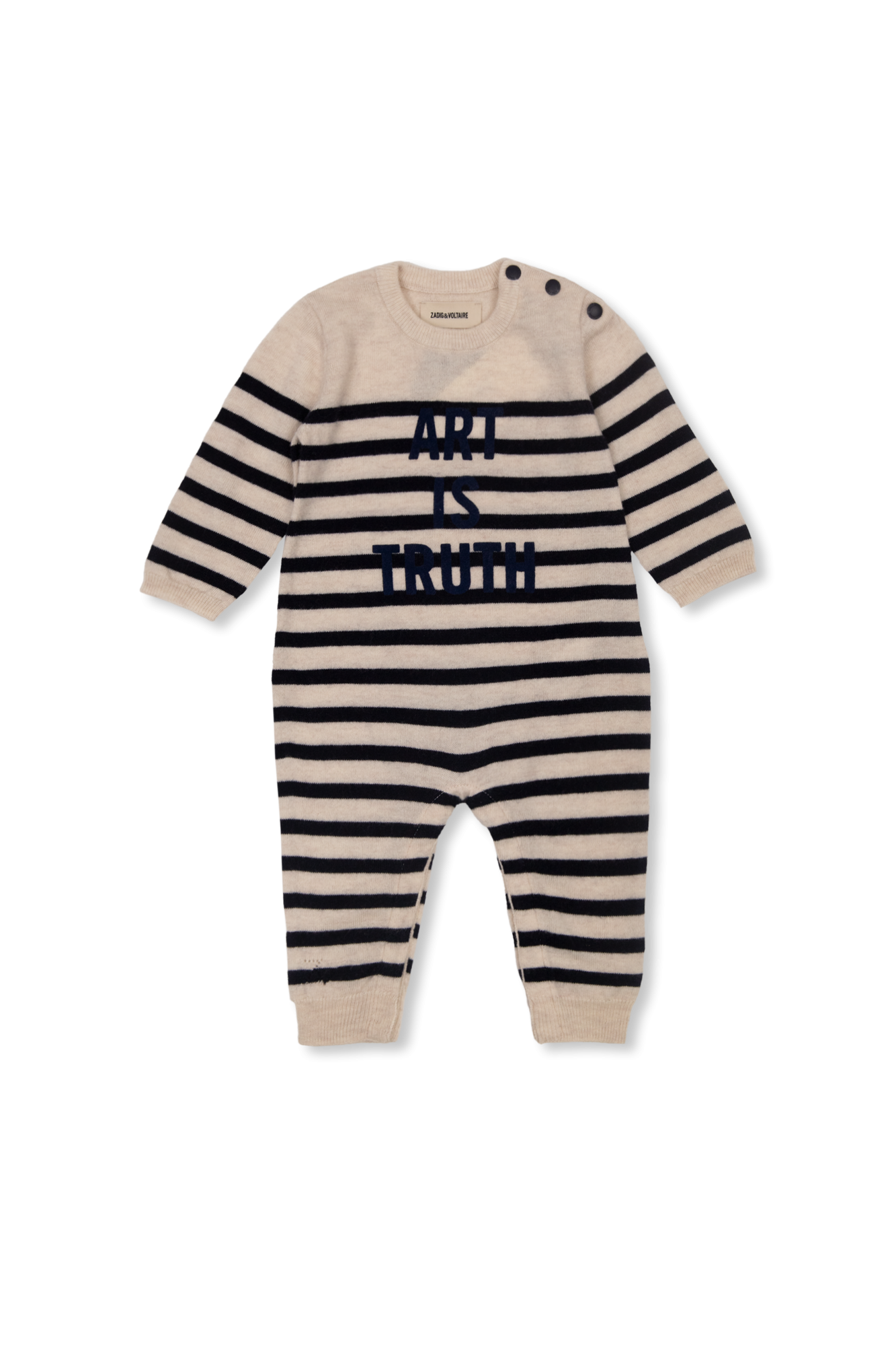 Zadig & Voltaire Kids Jumpsuit with logo